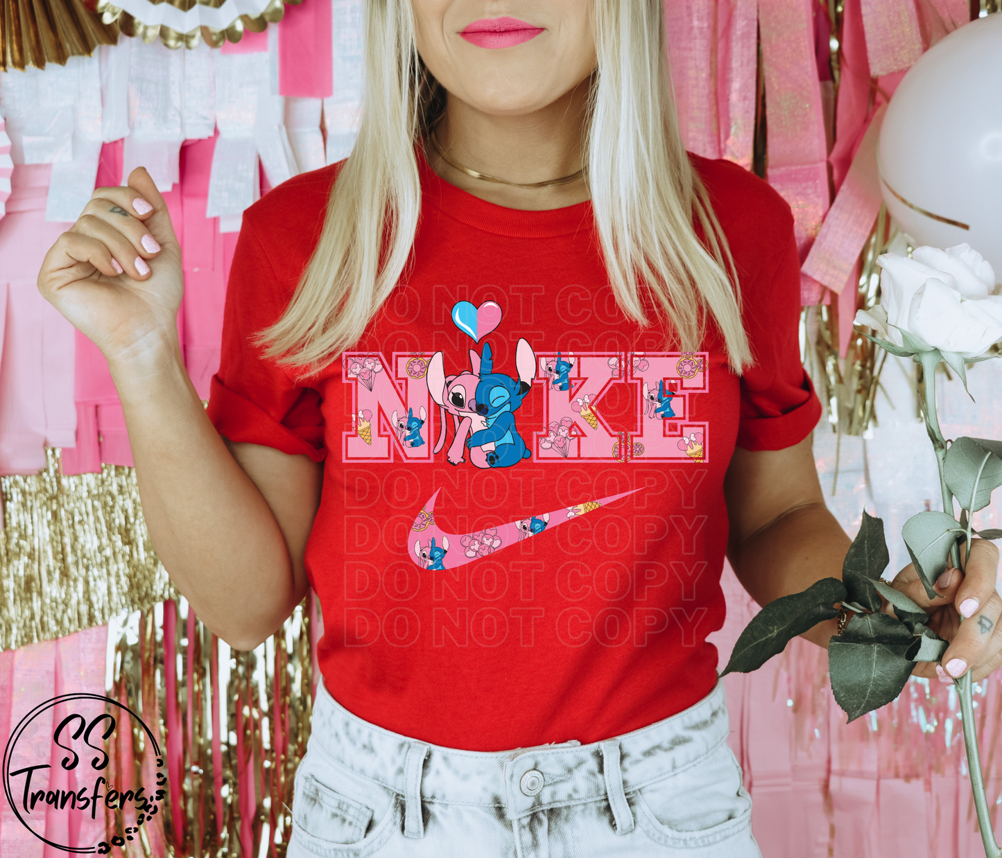 Blue Guy Swish DTF Transfer