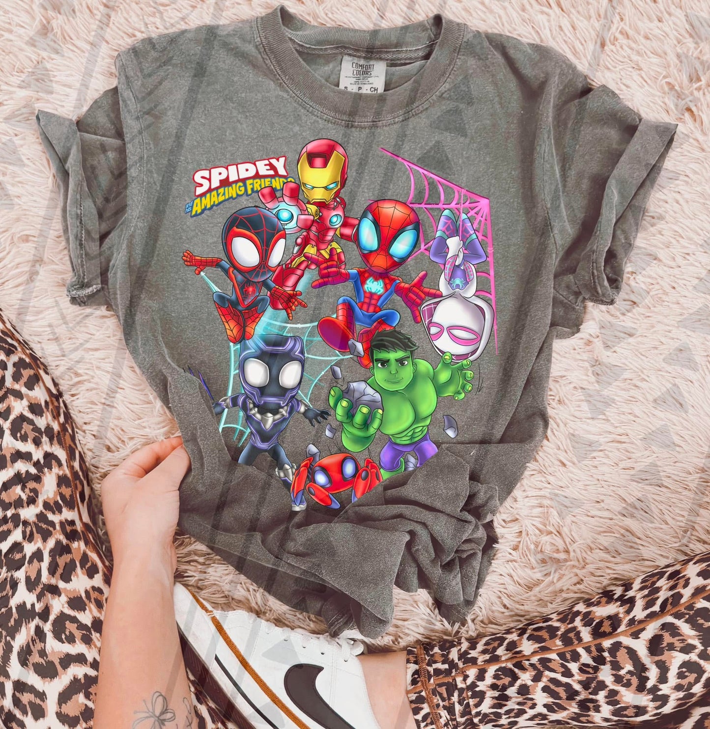 Spider Friends DTF Transfer