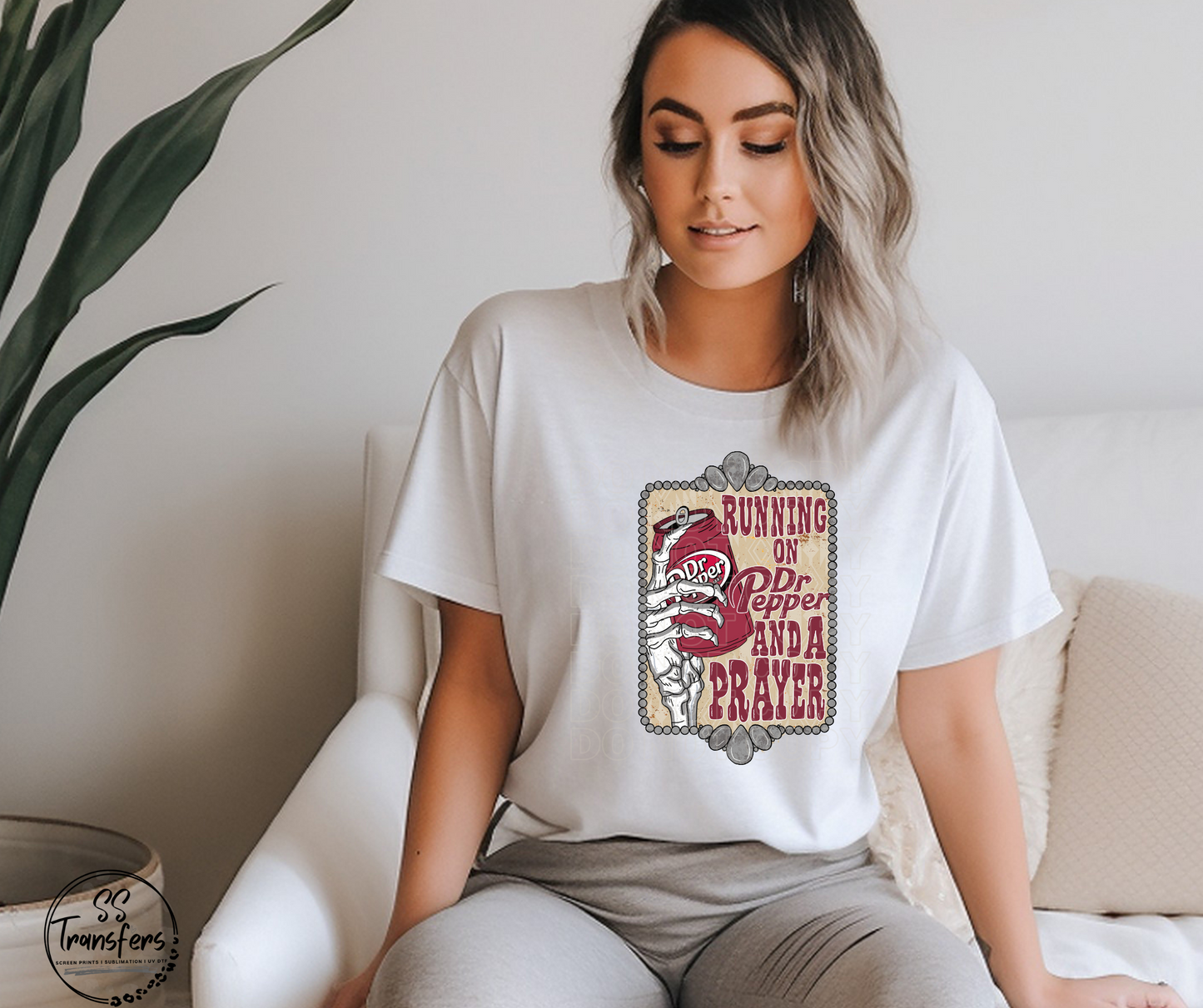 DP and a Prayer DTF Transfer