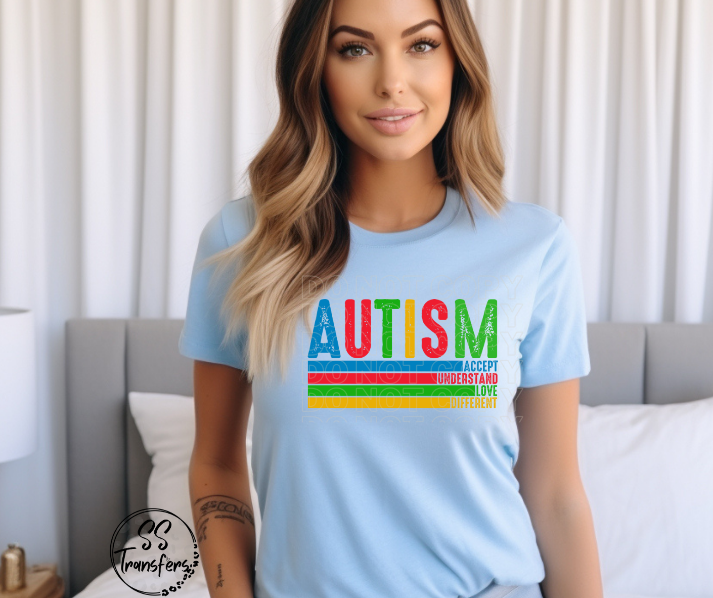 Autism Words DTF Transfer