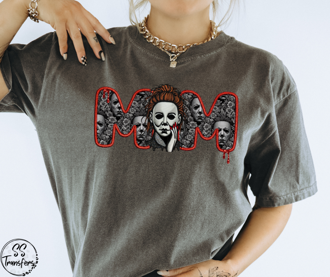 Horror Mom (Multiple Choices) DTF Transfer