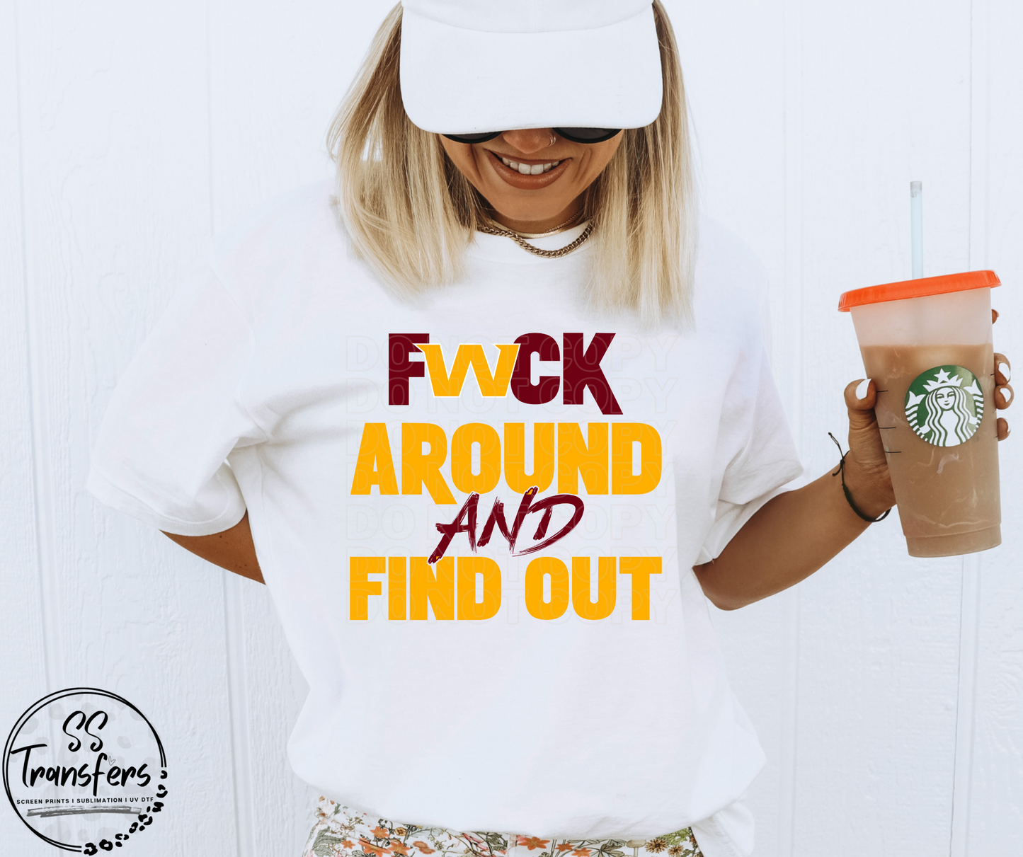 F Around (Pro Football Options) DTF Transfer