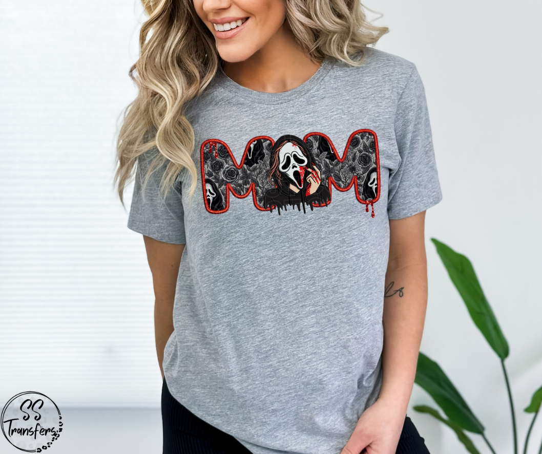 Horror Mom (Multiple Choices) DTF Transfer