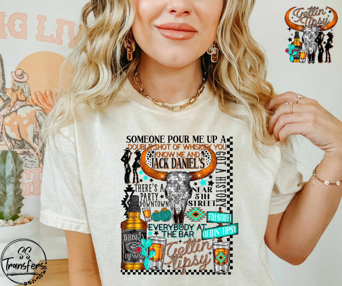 Everybody At The Bar (w/sleeve, pocket option) DTF Transfer
