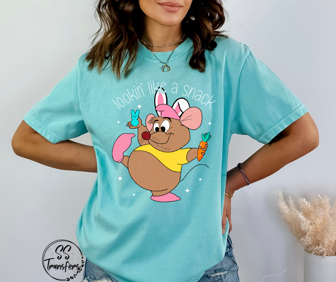 Lookin' Like a Snack Easter Version (Multiple Colors) DTF Transfer