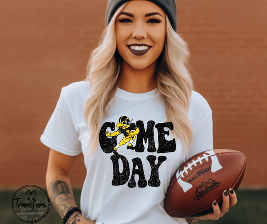 Vintage Game Day Iowa DTF Transfer
