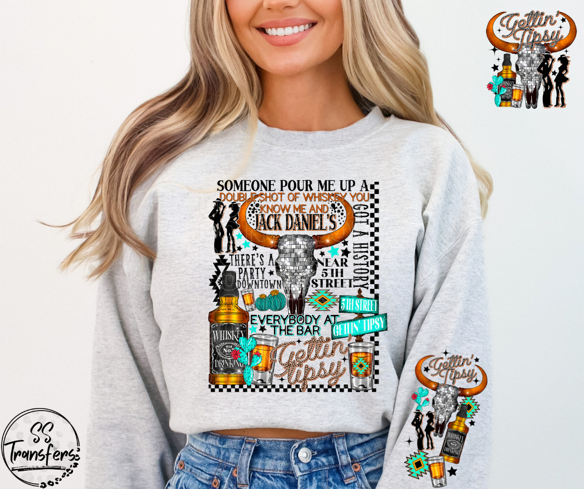 Everybody At The Bar (w/sleeve, pocket option) DTF Transfer