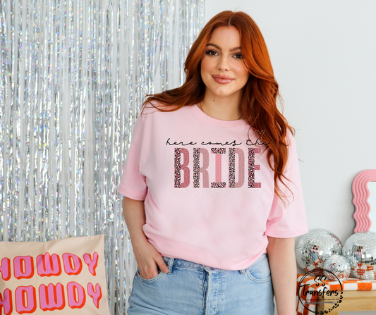 Here Comes the Bride DTF Transfer