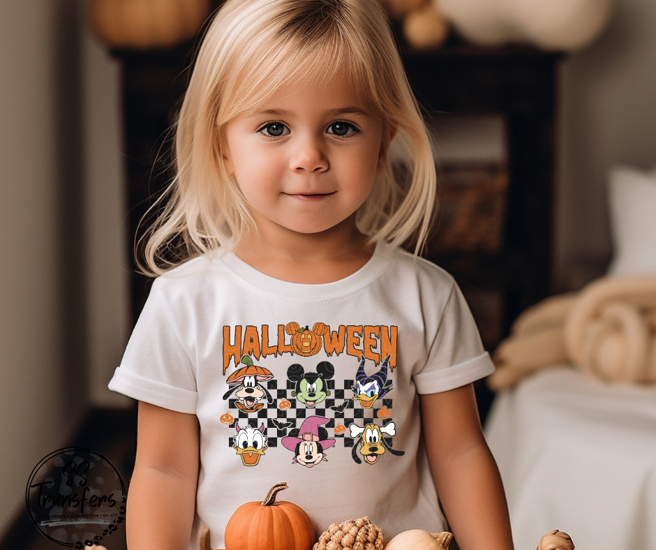 Halloween Friends DTF Transfer