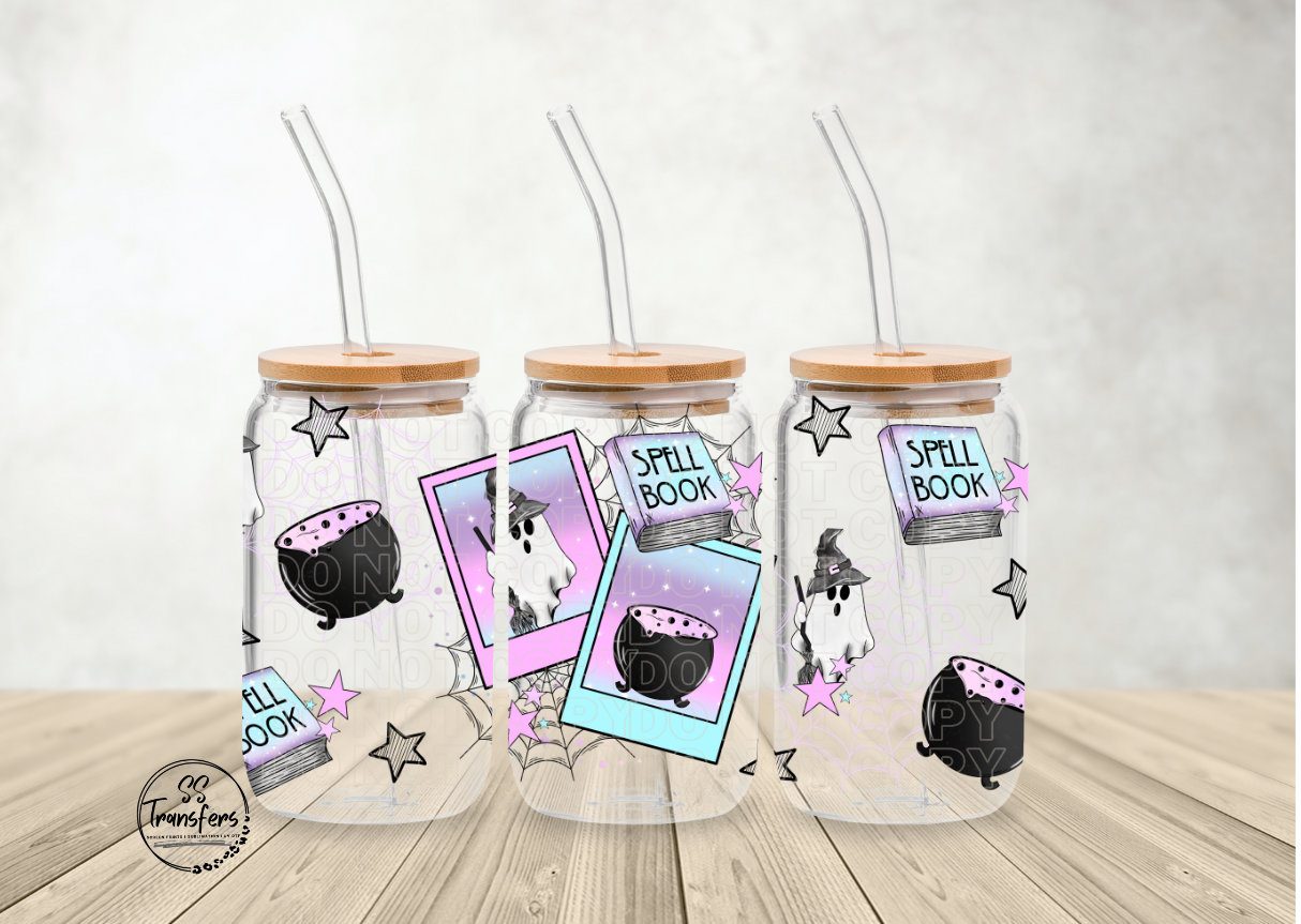 Pastel Spell Books Libbey UV Wrap