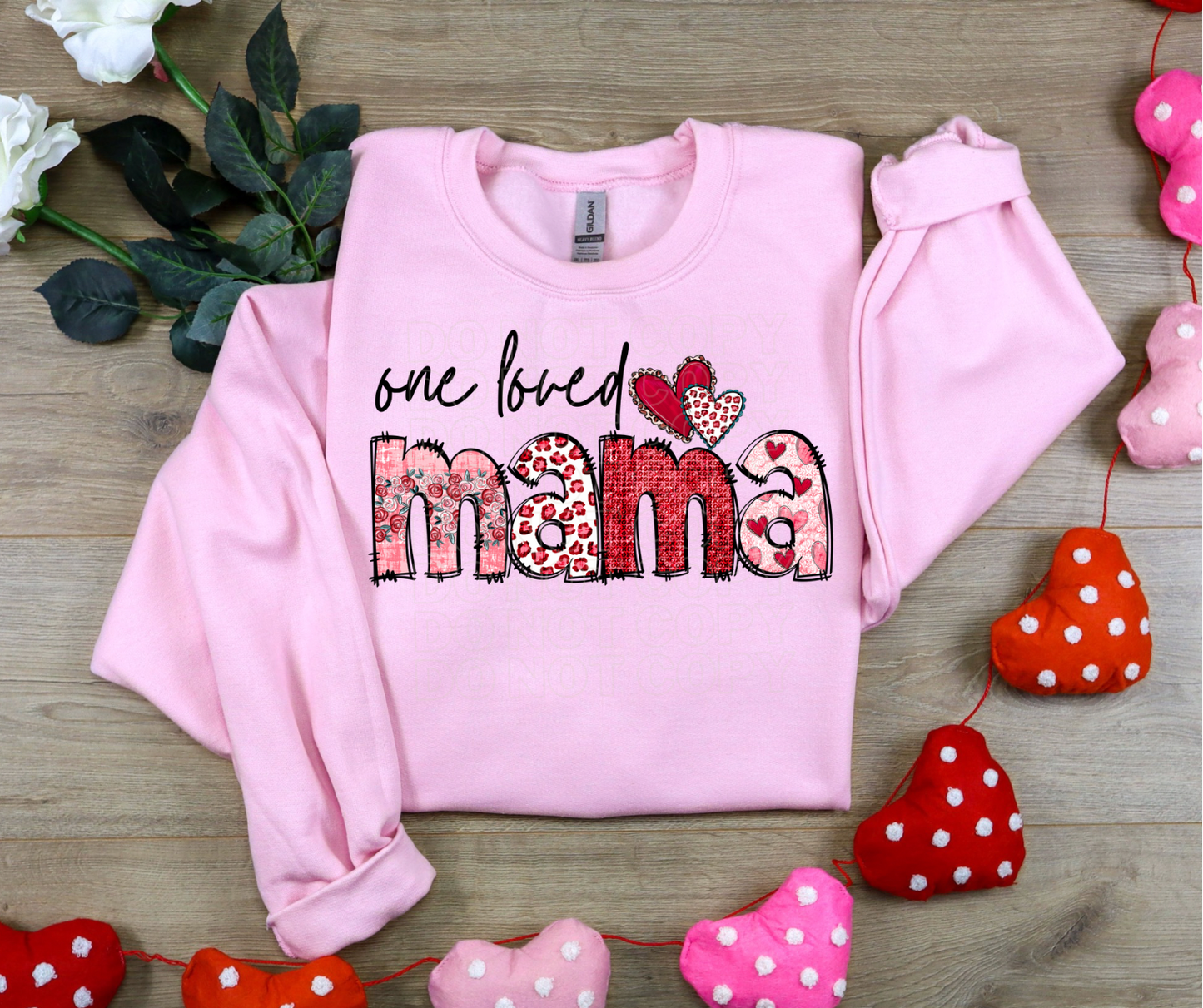 **SS Exclusive** One Loved Custom in Cursive DTF Transfer