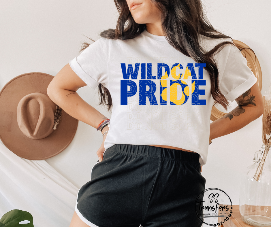 Wildcat Pride DTF Transfer