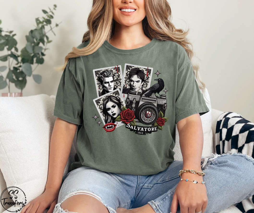 Sal Polaroid Pictures DTF Transfer