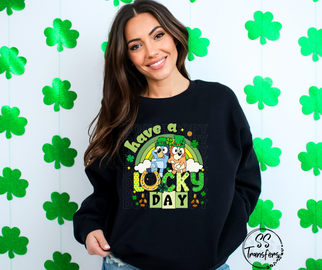 Have a Lucky Day DTF Transfer