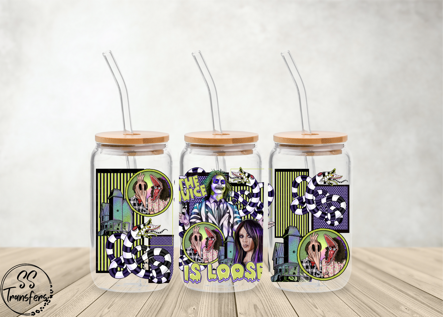 Beetle Guy and Girl Libbey UV Wrap