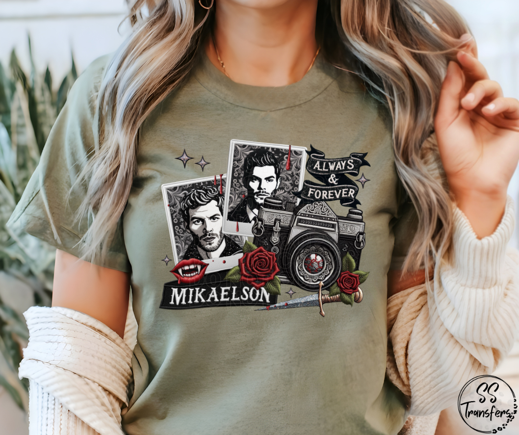 Mik Polaroid Pictures DTF Transfer