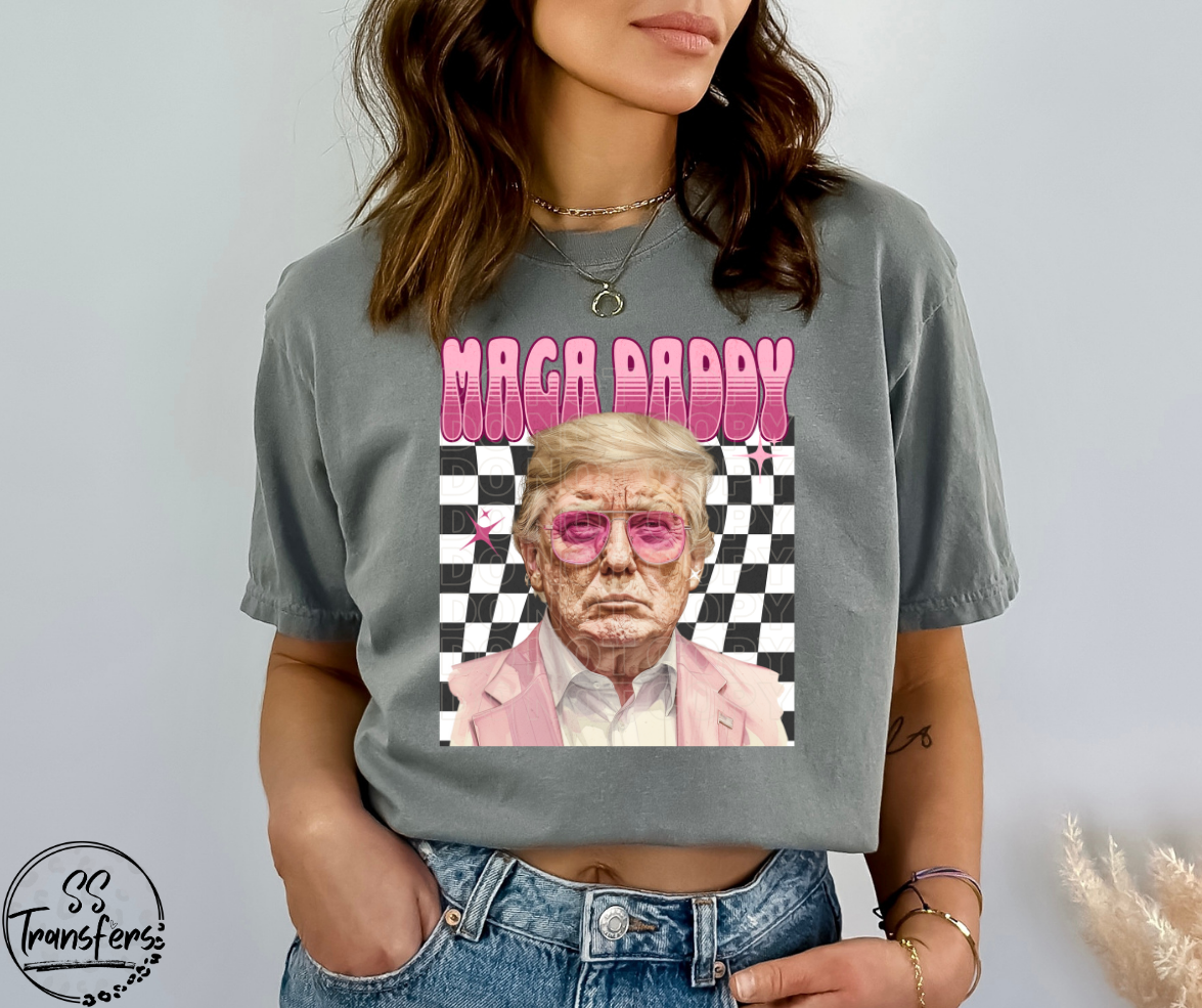 MAGA Daddy DTF Transfer