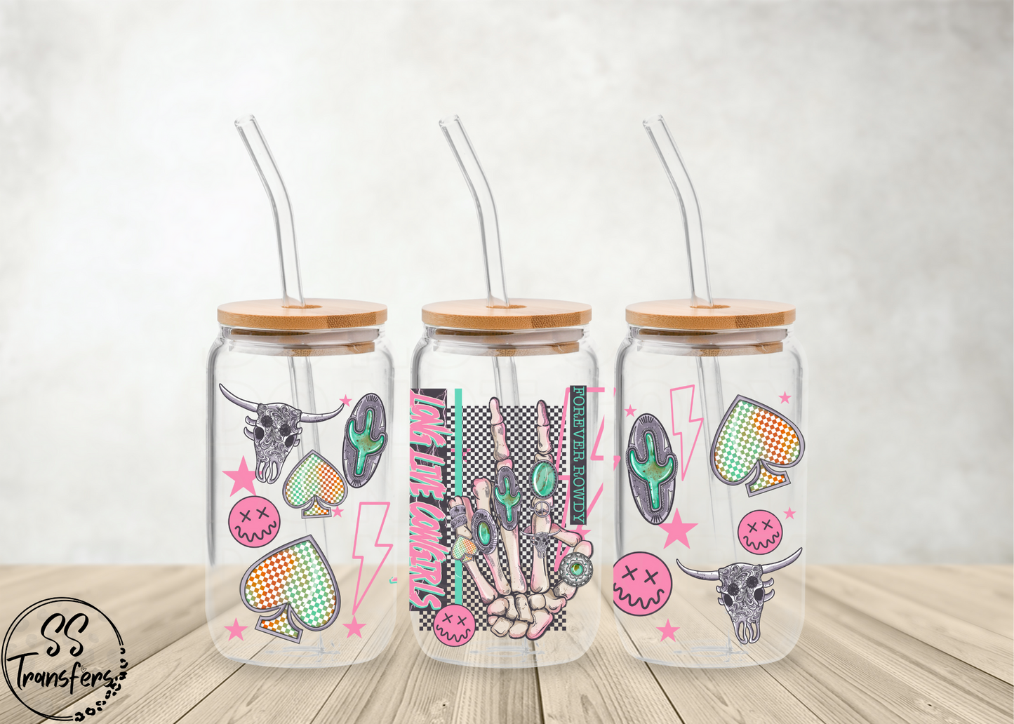 Long Live Cowgirls Libbey UV Wrap