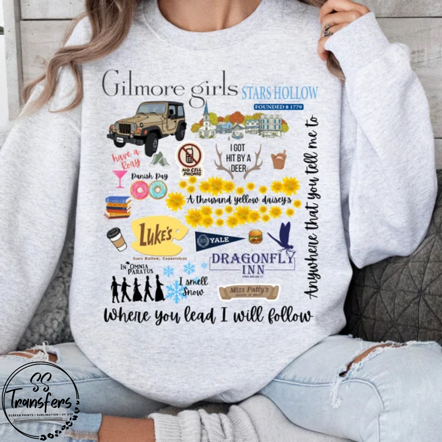 GG Collage DTF Transfer