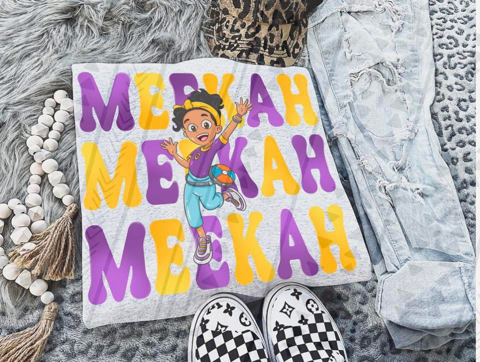 Character Stacked Friends (Multiple Choices) DTF Transfer