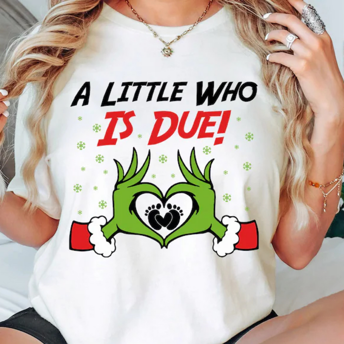 A Little Who is Due DTF Transfer