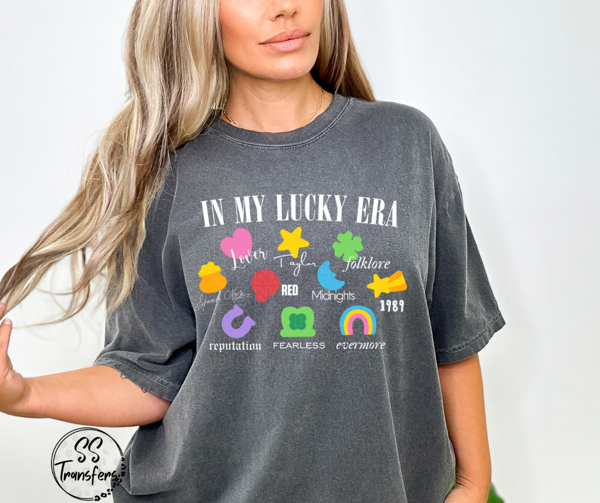 In My Lucky Era (Multiple Colors) DTF Transfer