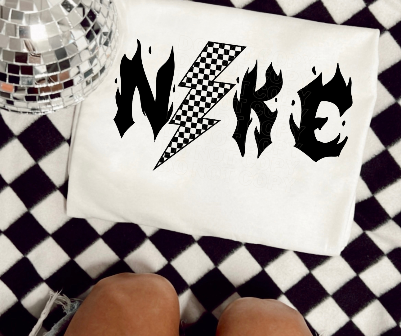 Checkerboard Swish *Facebook Exclusive* DTF Transfer