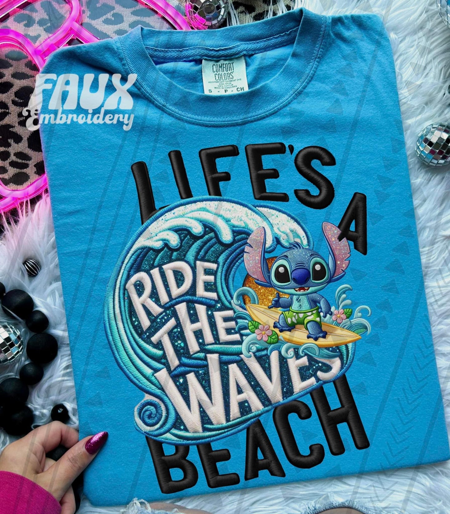 Ride the Waves DTF Transfer