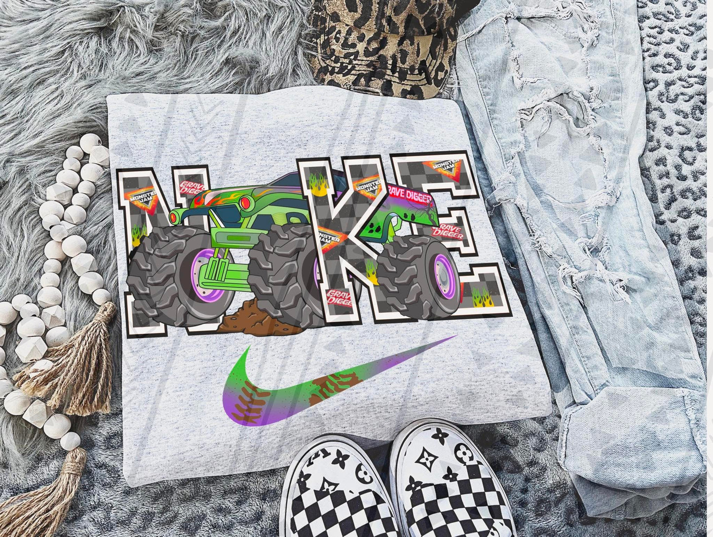 Monster Truck Swishii's (Multiple Choices) DTF Transfer