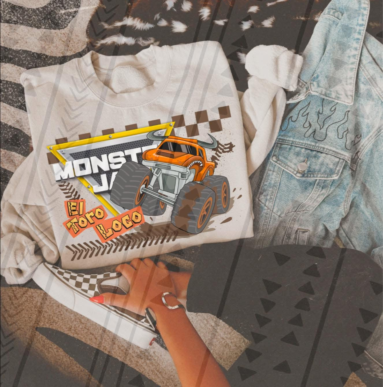 Monster Trucks (Multiple Choices) DTF Transfer