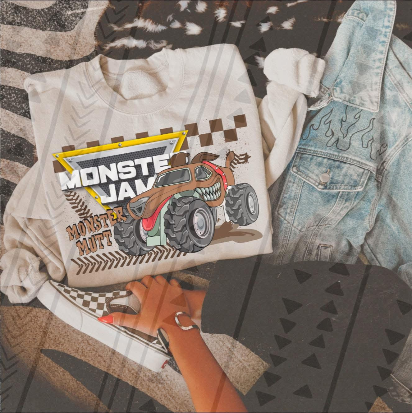 Monster Trucks (Multiple Choices) DTF Transfer