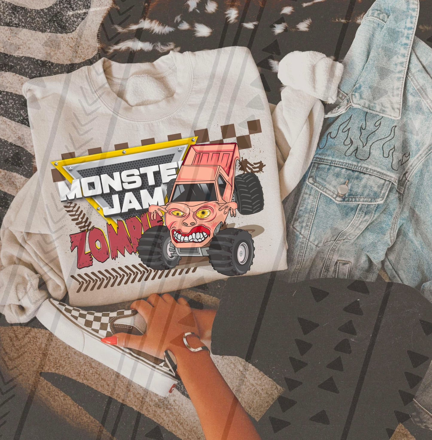 Monster Trucks (Multiple Choices) DTF Transfer