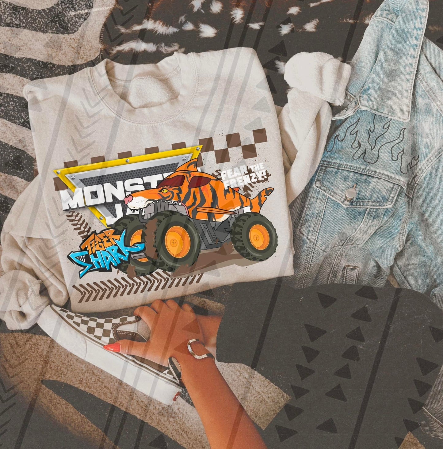 Monster Trucks (Multiple Choices) DTF Transfer