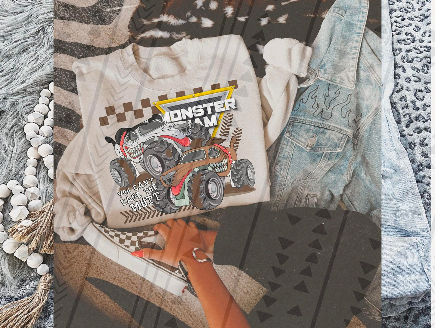 Monster Trucks (Multiple Choices) DTF Transfer