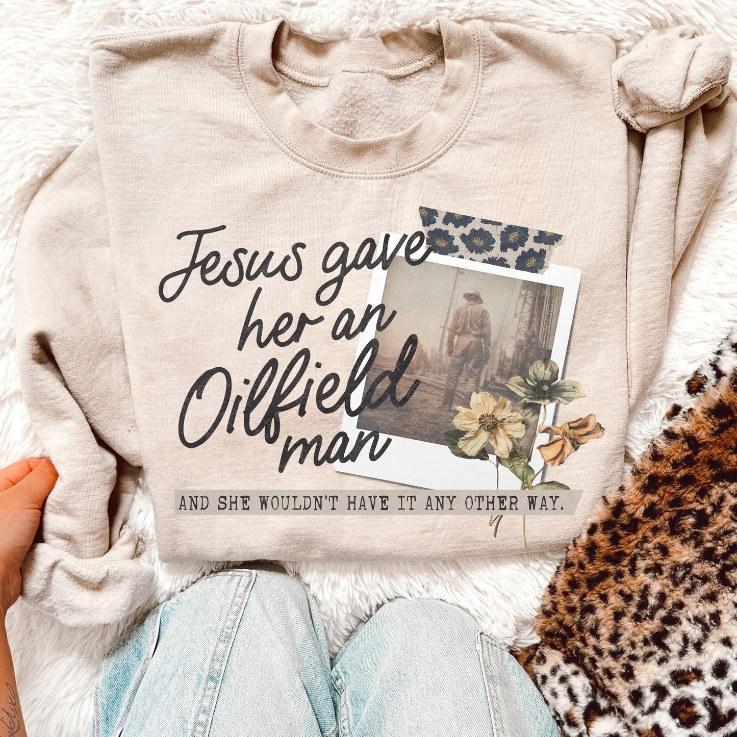 Jesus Gave Her A....(Multiple Choices) DTF Transfer