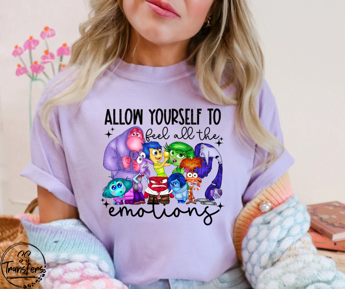 Feel All the Emotions DTF Transfer