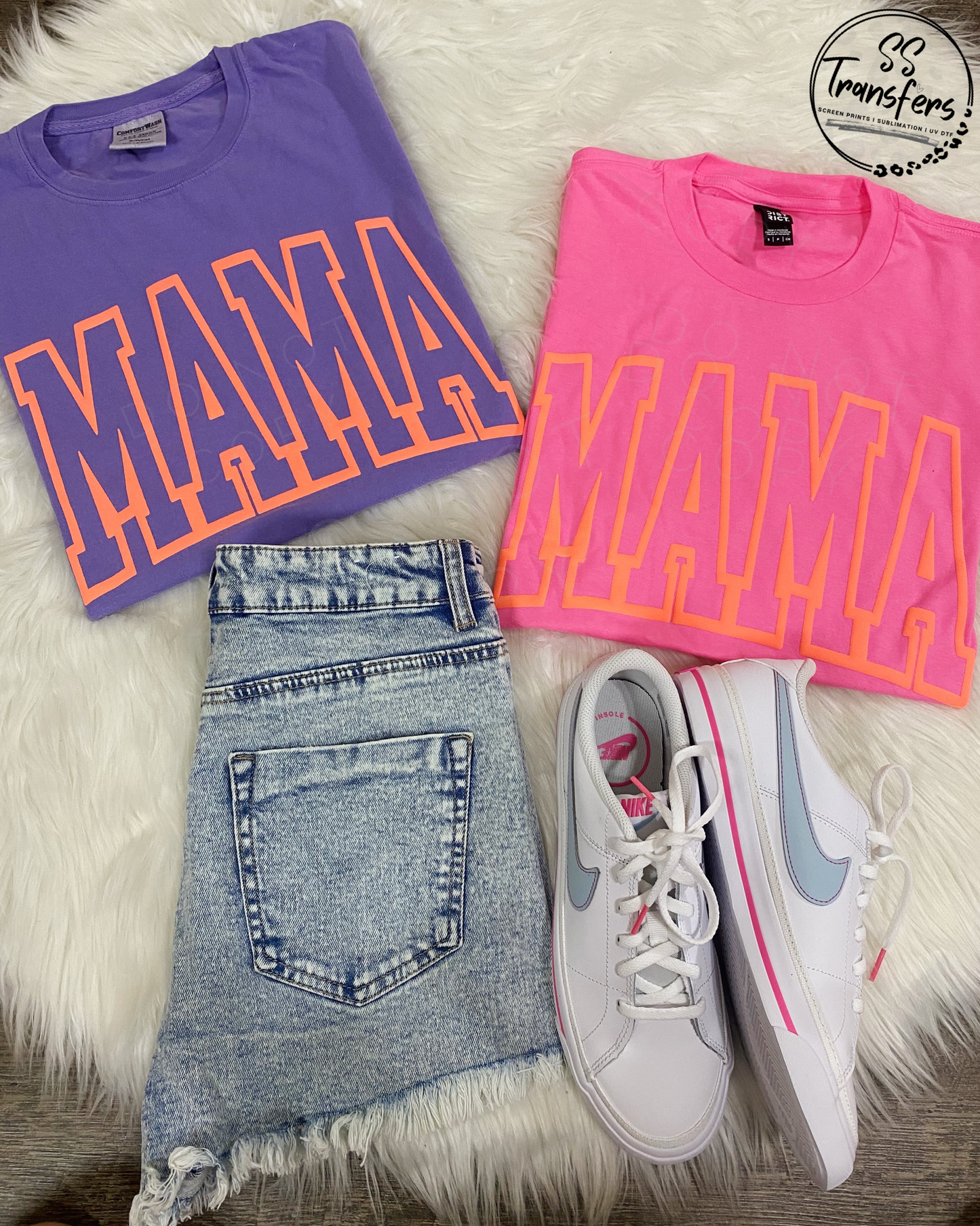 MAMA PUFF (Multiple Colors) Screen Print Transfer