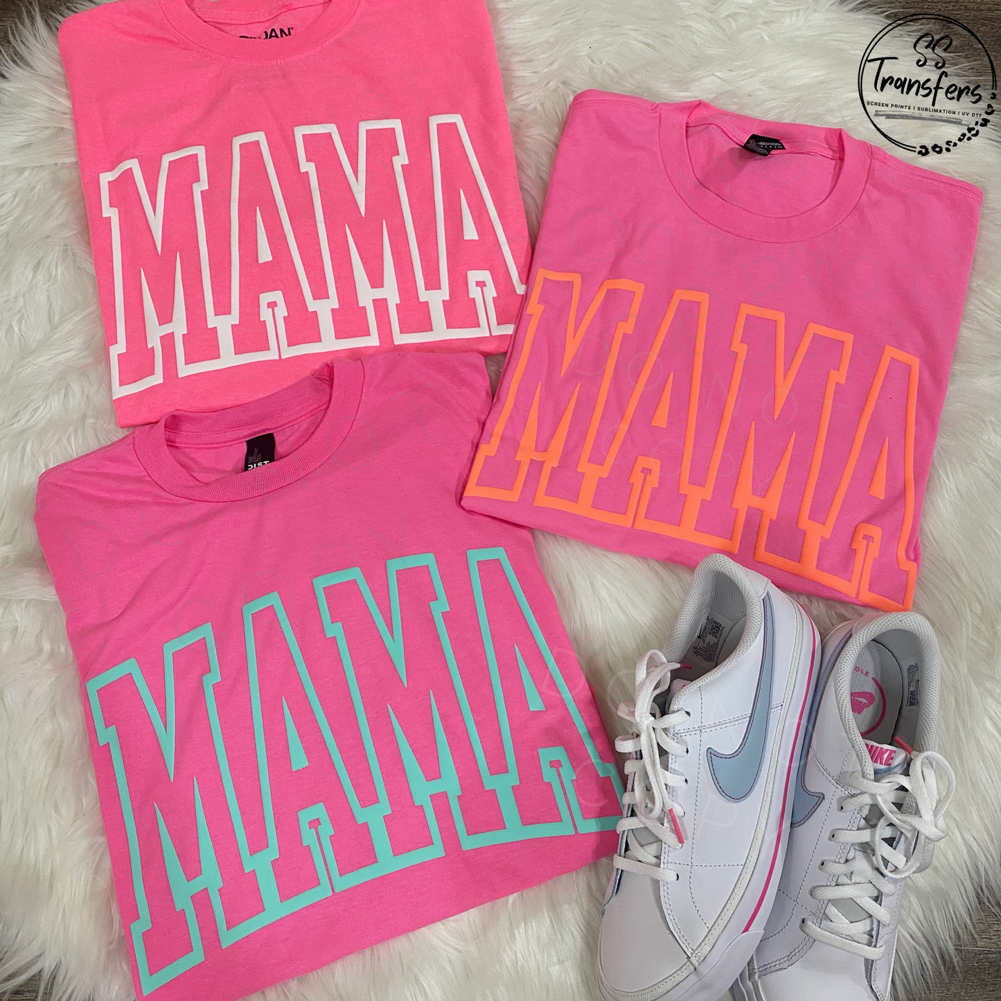 MAMA PUFF (Multiple Colors) Screen Print Transfer