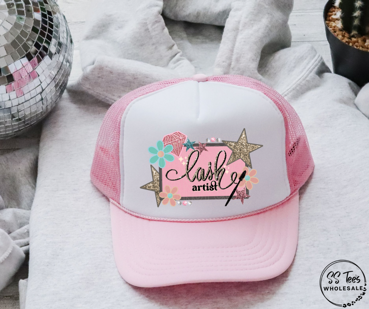 Lash Artist Hat DTF/Sub Transfer