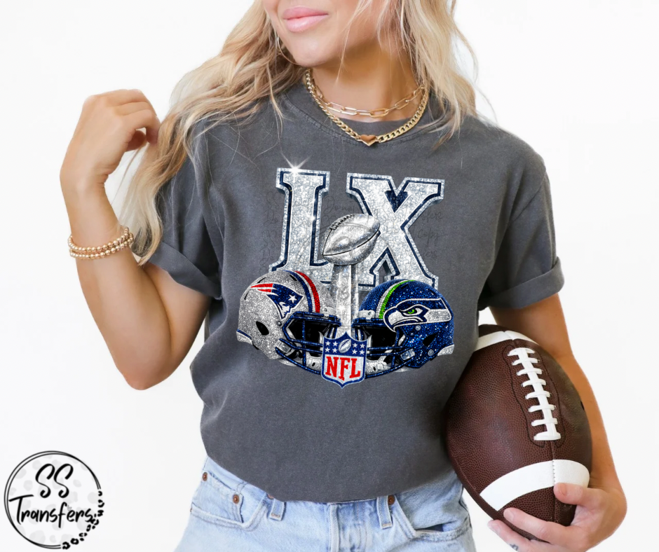 Faux Glitter Trophy SB DTF Transfer