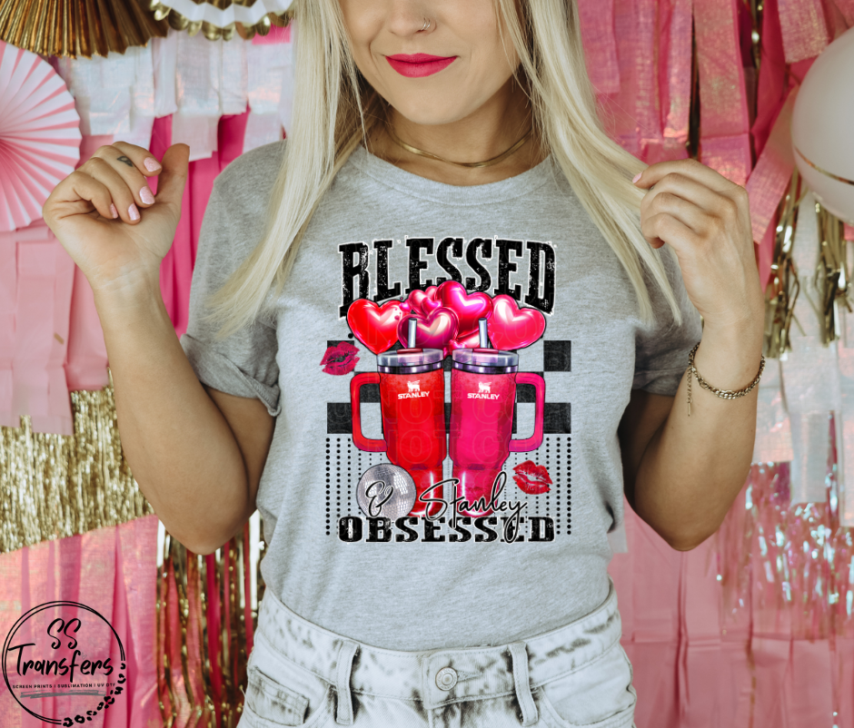 Blessed And Stan Obsessed DTF Transfer