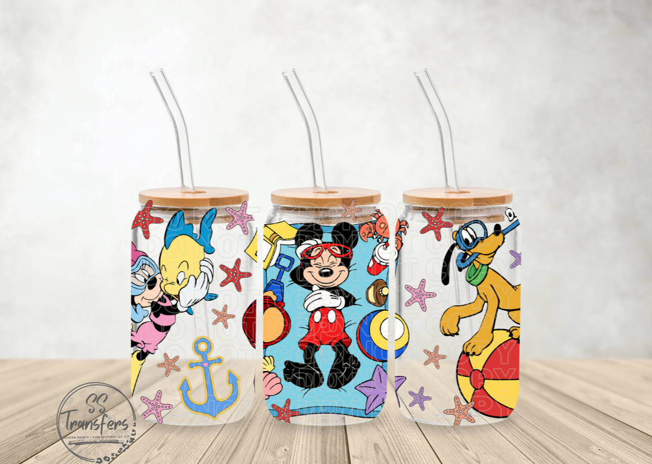 Swimming Mouse Libbey UV Wrap