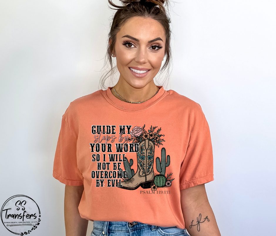 Guide My Steps DTF Transfer