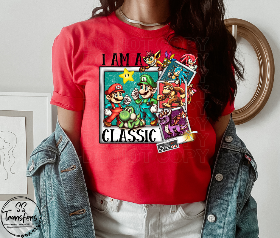 I Am A Classic DTF Transfer