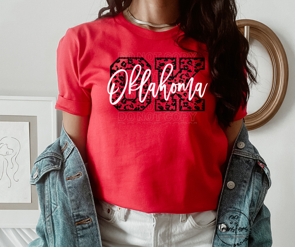 OK Leopard DTF Transfer