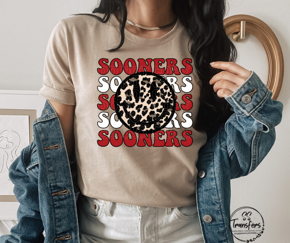 Leopard Smile Soons DTF Transfer