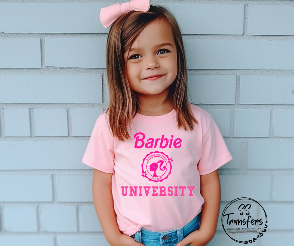 B University DTF Transfer