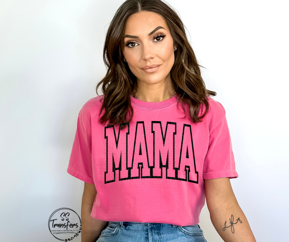 MAMA PUFF (Multiple Colors) Screen Print Transfer