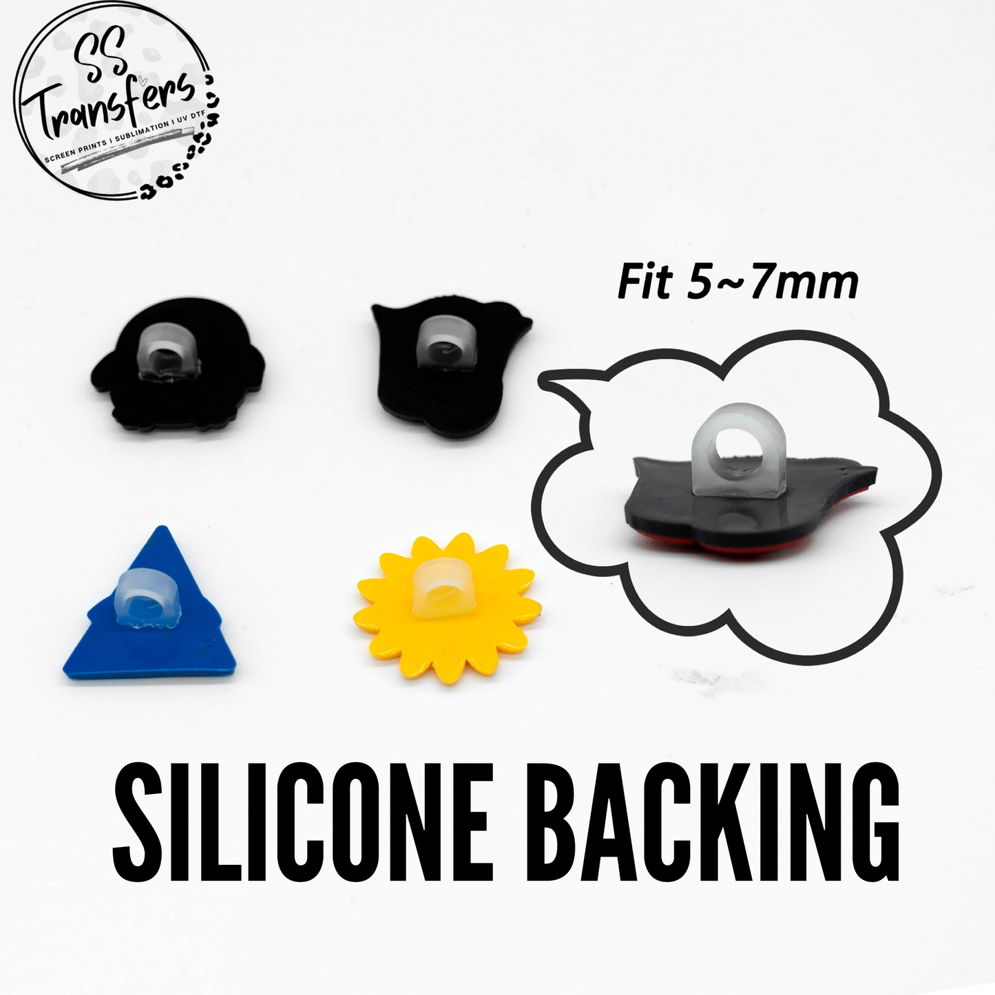 Pink Poodle Straw Topper