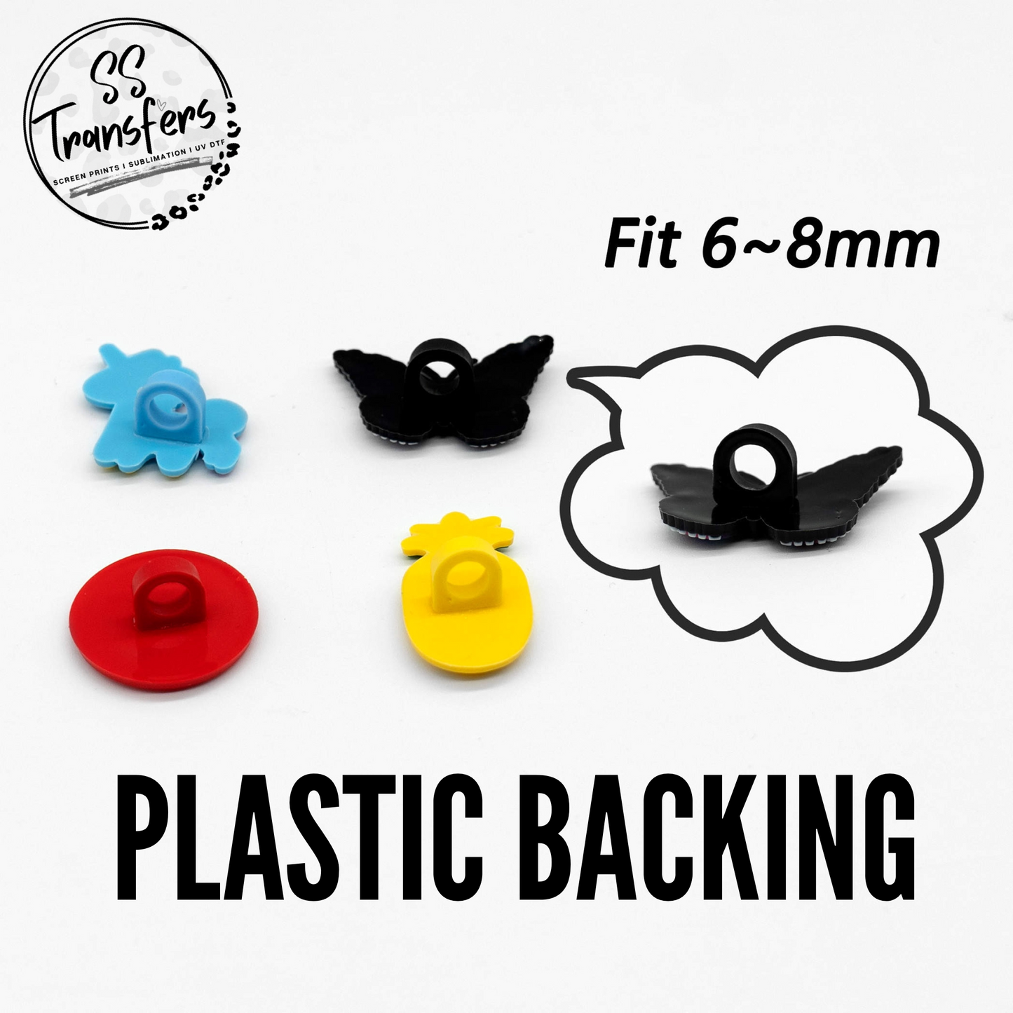 Baby Girl Mouse Straw Topper